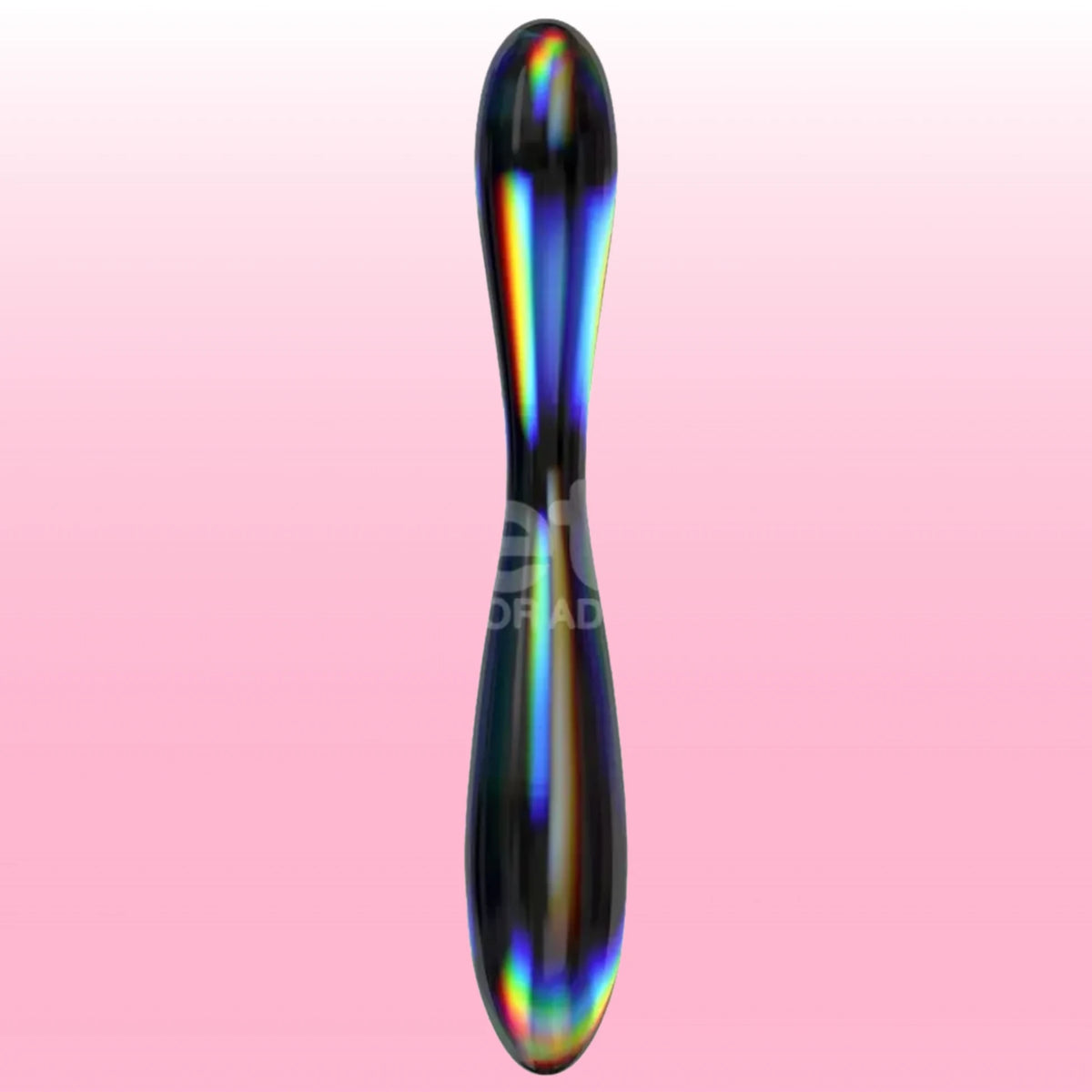 Lovetoy Twilight Gleam Glass Dildo-Double Delight Çif Taraflı Cam Dildo LV610025