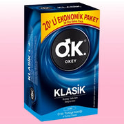 Okey Klasik 20'li Prezervatif