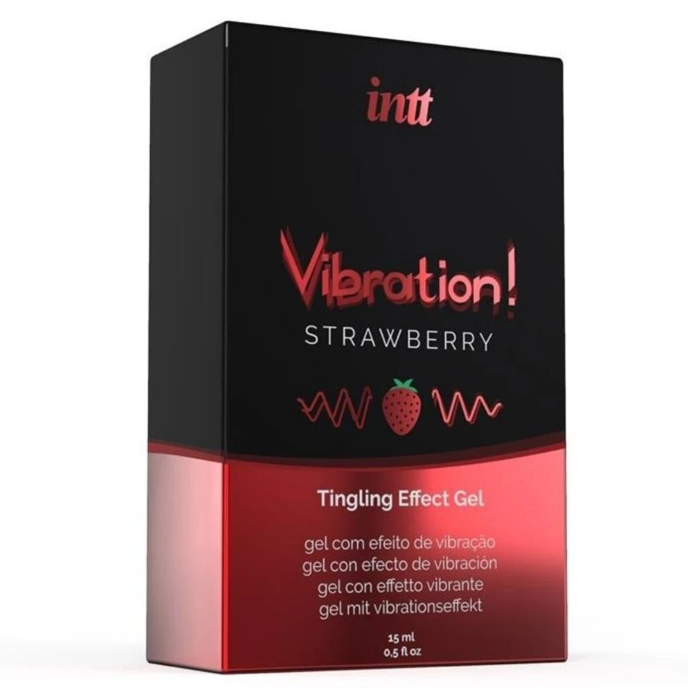 İntt Vibration Strawberry 15 ml Meyveli Sıvı Vibratör