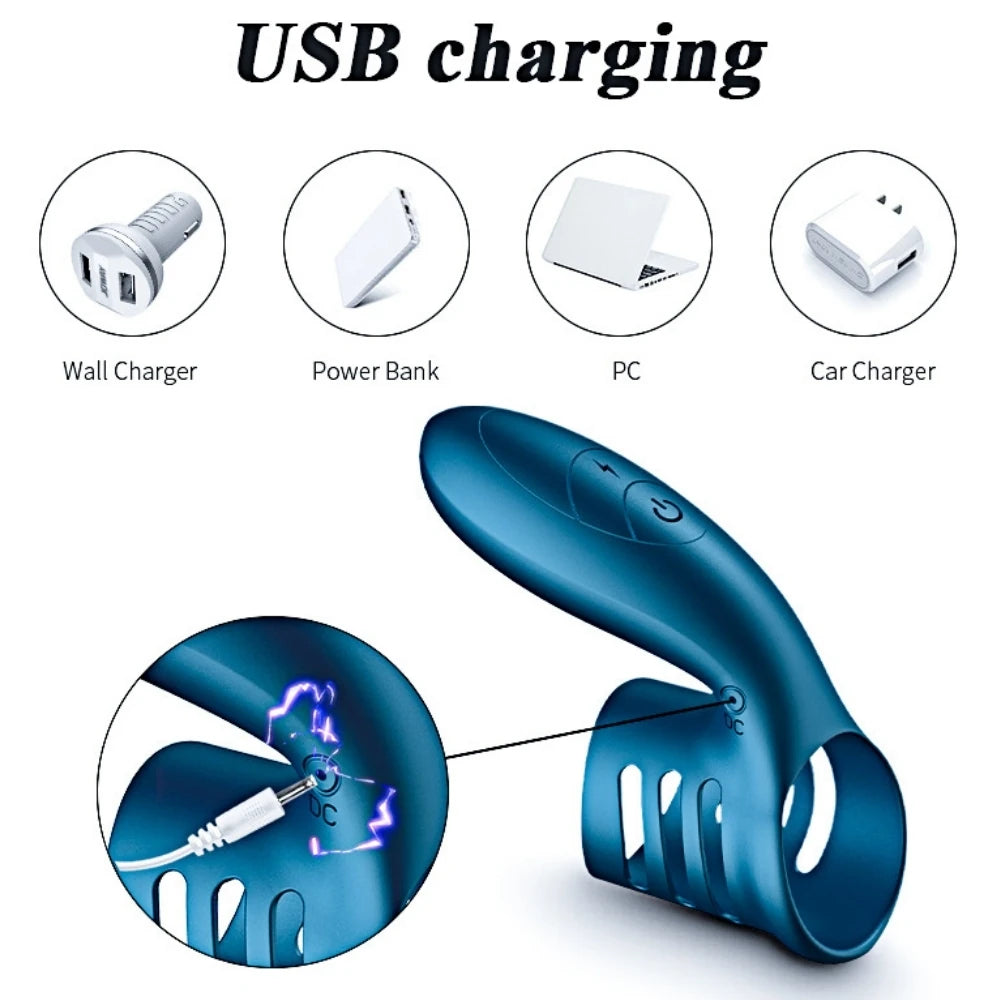 Frowzer Boss Ring Titreşimli Klitoris Uyarıcı Penis Halkası