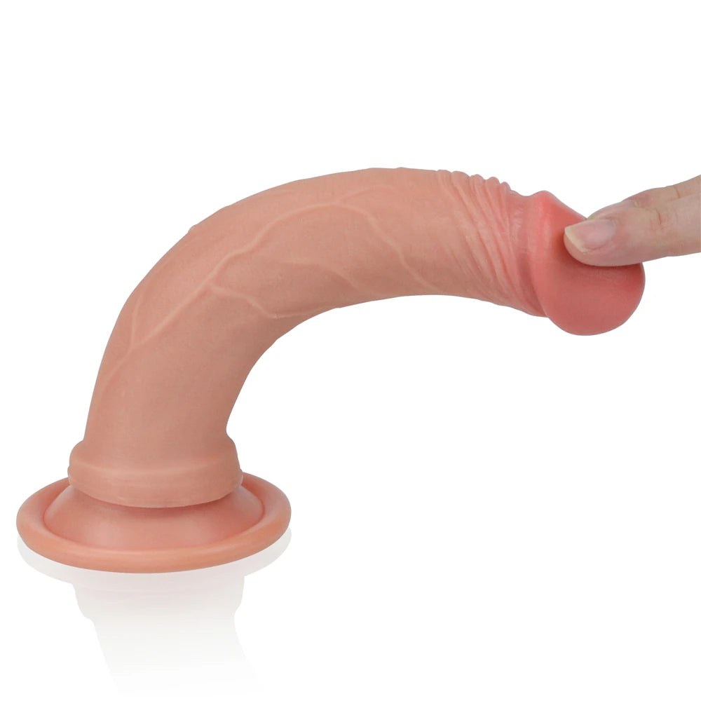Lovetoy Dual Layered Cock18 cm Realistik Penis LV4002