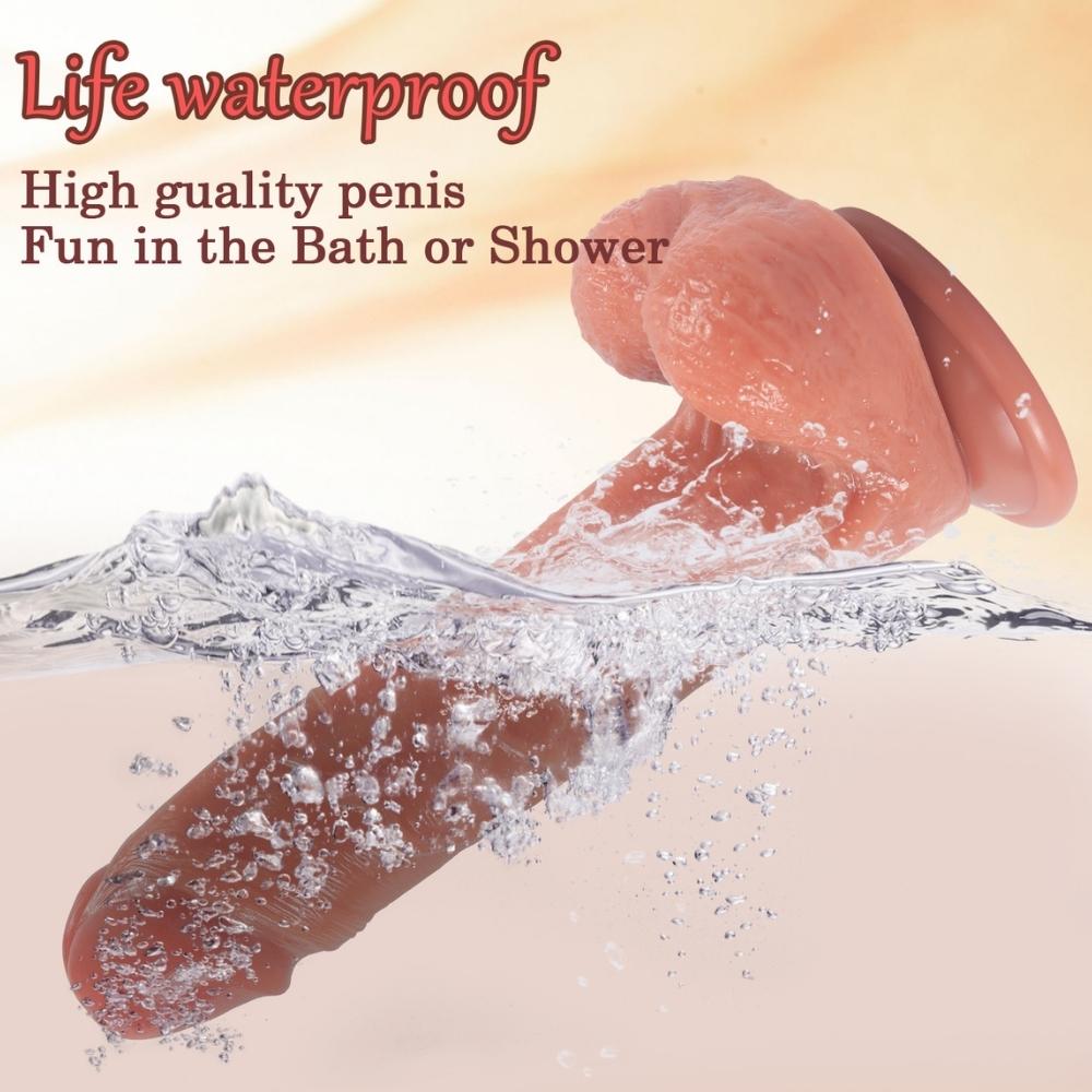 Shequ Harriet 20.5 Cm İleri Geri Hareketli Realistik Penis
