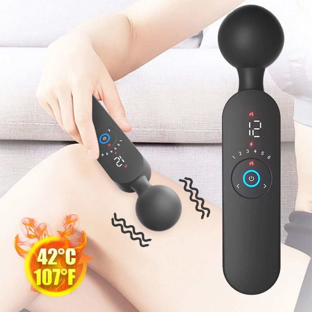 Frowzer Ares Clitoral Stimulator Göstergeli ve Isıtmalı Masaj Wand Vibratör