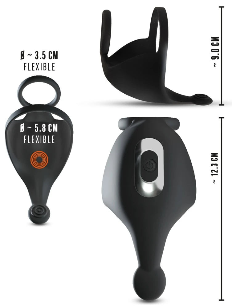 Rebel Men's Gear Uzaktan Kumandalı Testis Vibratörü