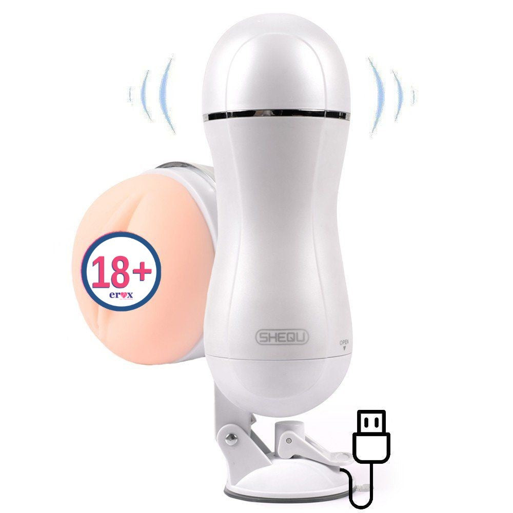 Shequ Tiny Sabitlenebilir Titresimli Realistik Vajina