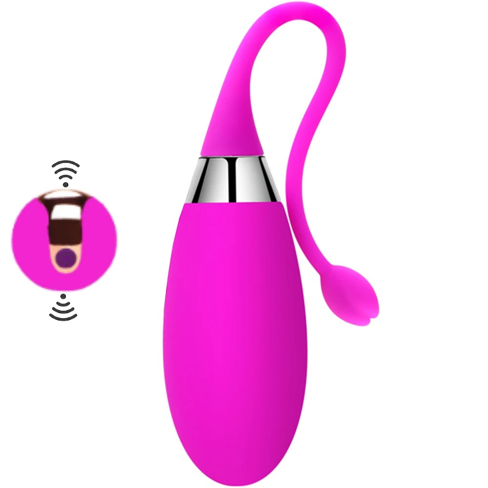 Erox Private Mini Massager Vibe Giyilebilir Uzaktan Kumandalı Mini Vibratör-Purple
