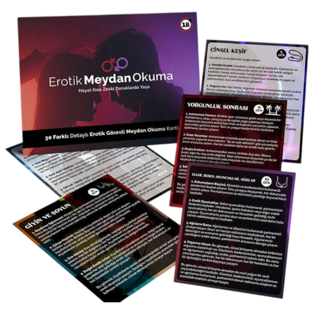 Frowzer Erotica Game Erotik Meydan Okuma Kartları