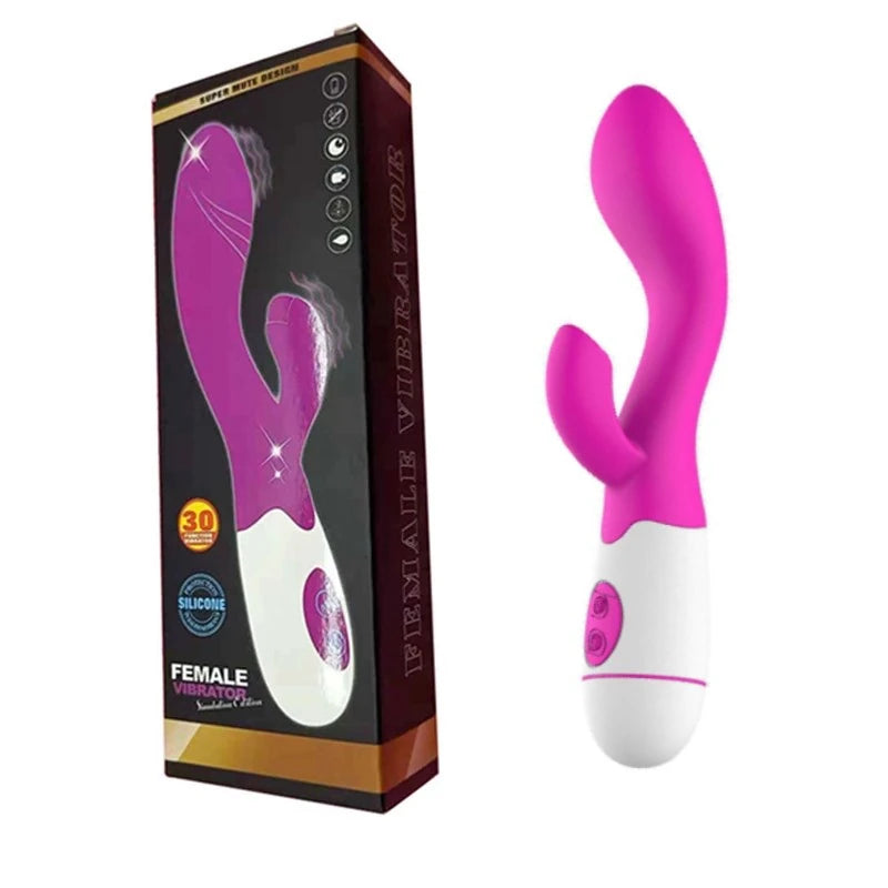 Frowzer Mix Vibe Curve 30 Modlu Şarjlı Rabbit Vibratör-Pink