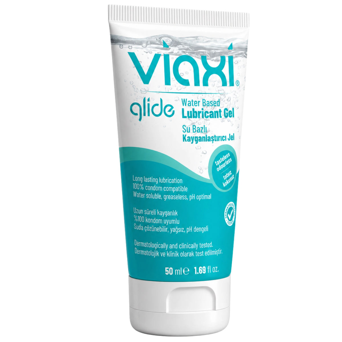 Viaxi Glide Water-Based Lubricant Gel Kayganlaştırıcı Jel 50 Ml.