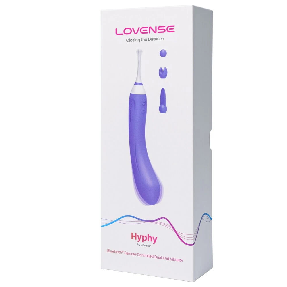 Lovense Hyphy Telefon Kontrollü Çift Motorlu G-Spot Vibratör