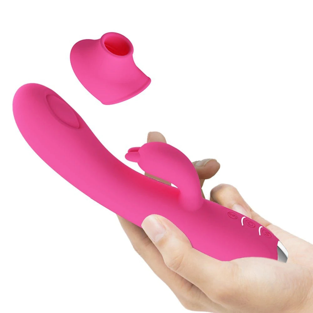 Pretty Love Regina Pink Nabız Darbeli ve İtici Güç Rabbit Vibratör
