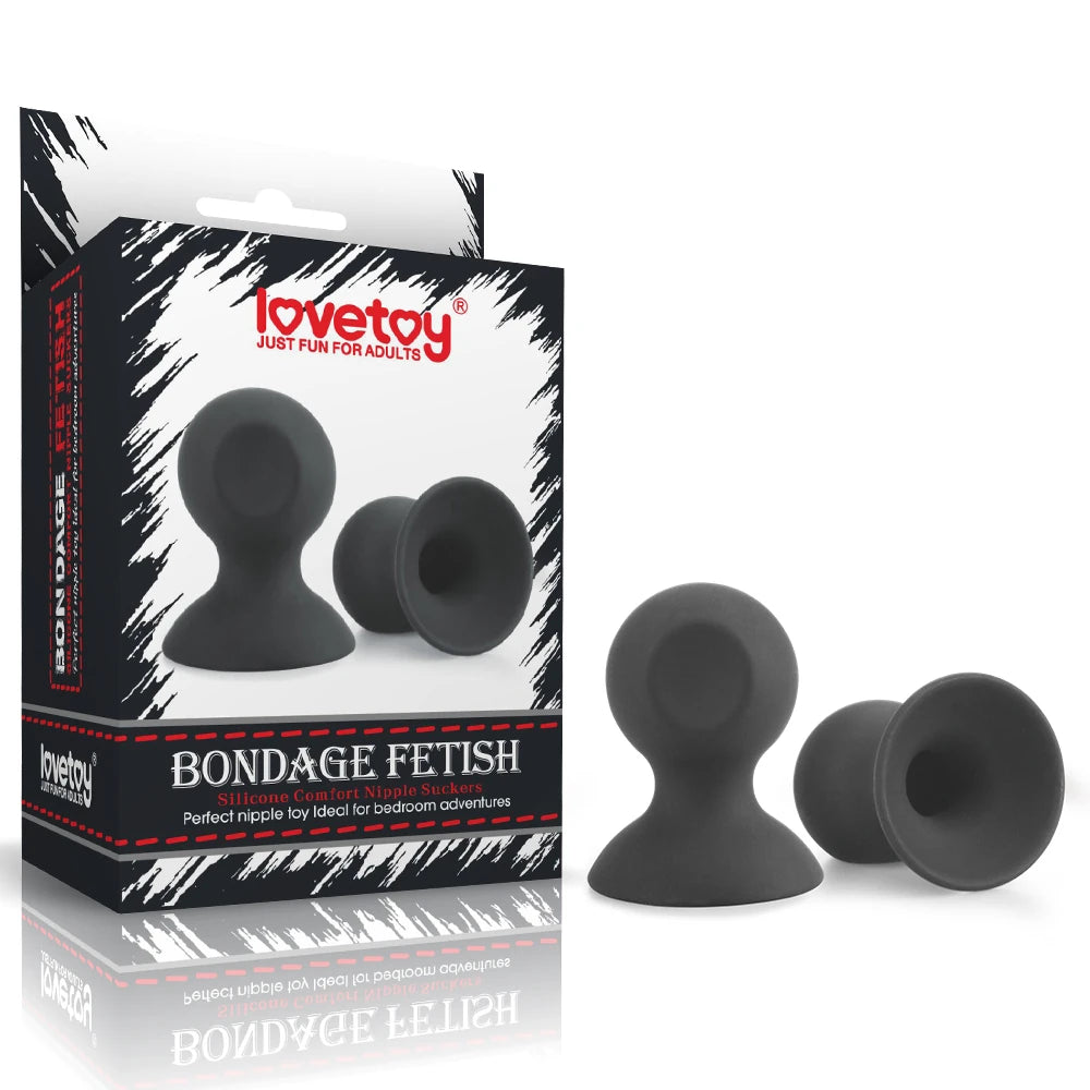 Lovetoy Bondage Fetish Silicone Comfort Göğüs Ucu Vakum LV461001