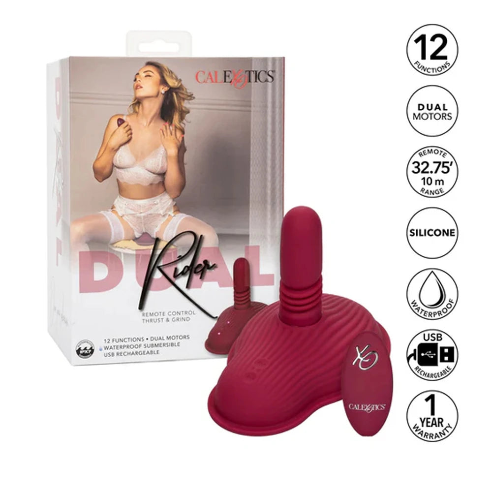 Calexotics Dual Rider Thrust and Grind Titreşimli Koltuk