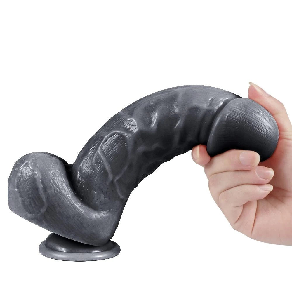 Xise Dildo Series X-Men Flexible Kalın Realistik Penis XS-WBC10011-Black