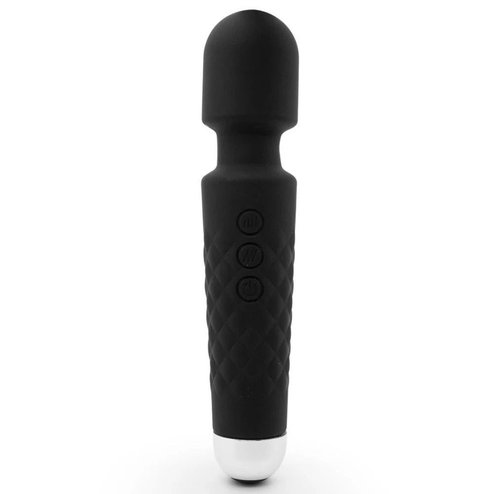 Frowzer Massage Vibes Black Ultra Güçlü 20 Mod Usb Şarjlı Masaj Vibratör