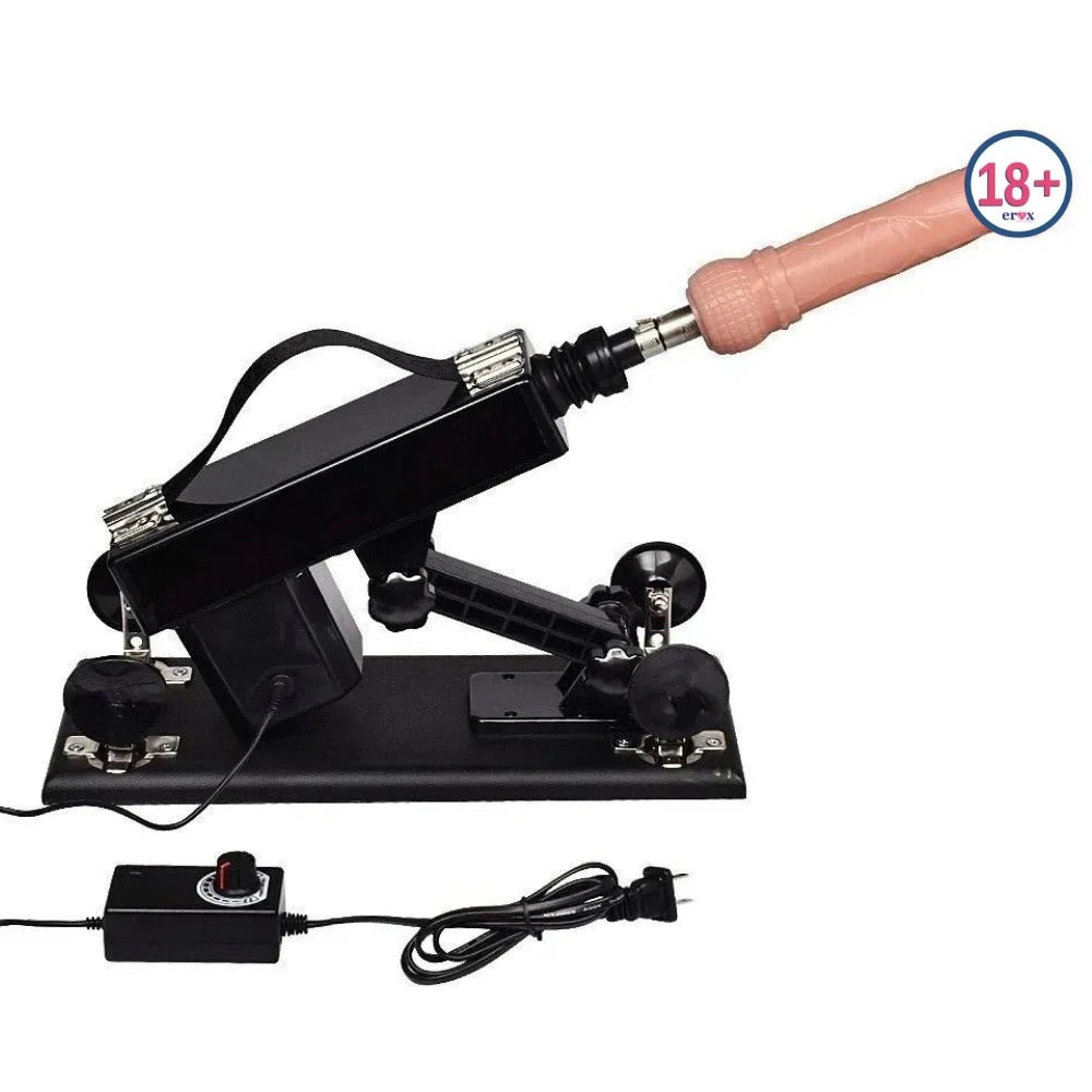 Machine Gun Ayarlanabilir Çok Güçlü Vantuzlu Seks Makinesi