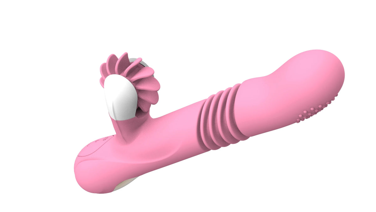 Frowzer Licking Life İleri Geri Hareketli Klitoral Stimülasyon Vibratör-Pink