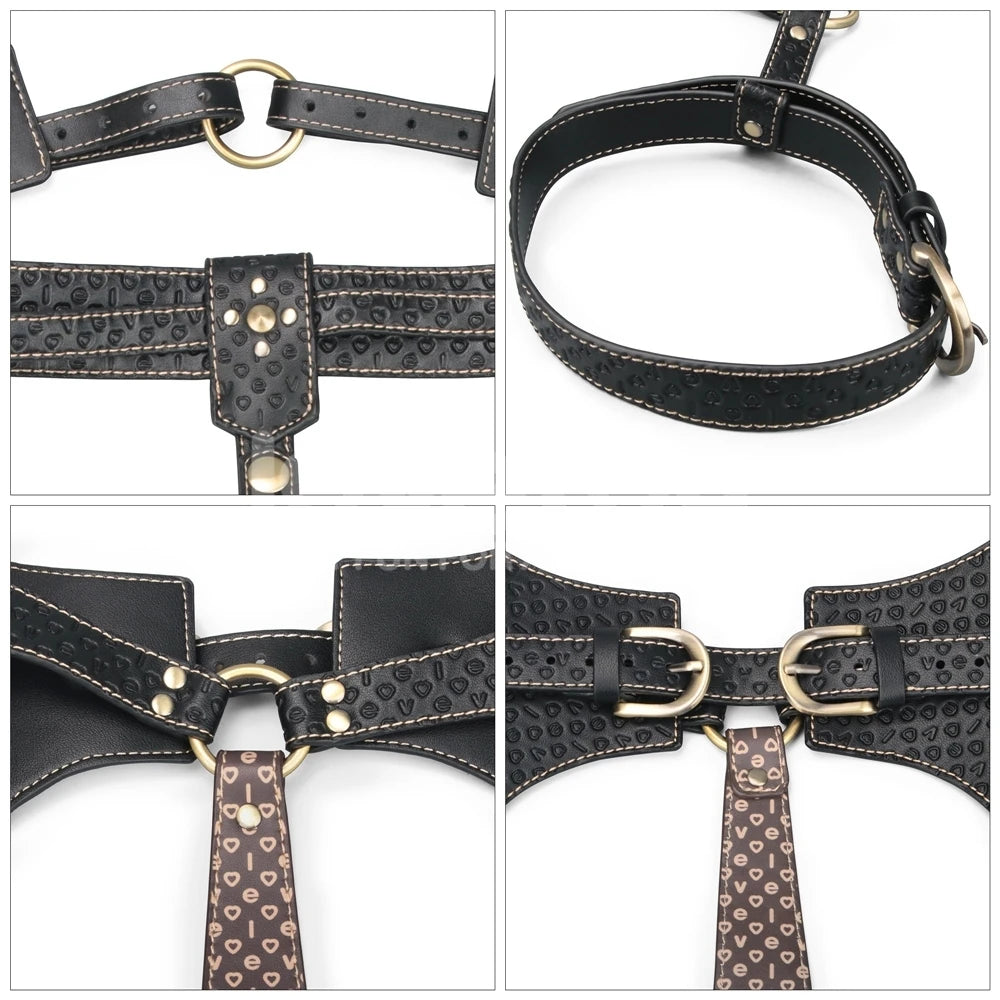 Lovetoy Rebellion Reign Full Body Harness Strapon Penis Kemeri LV761212