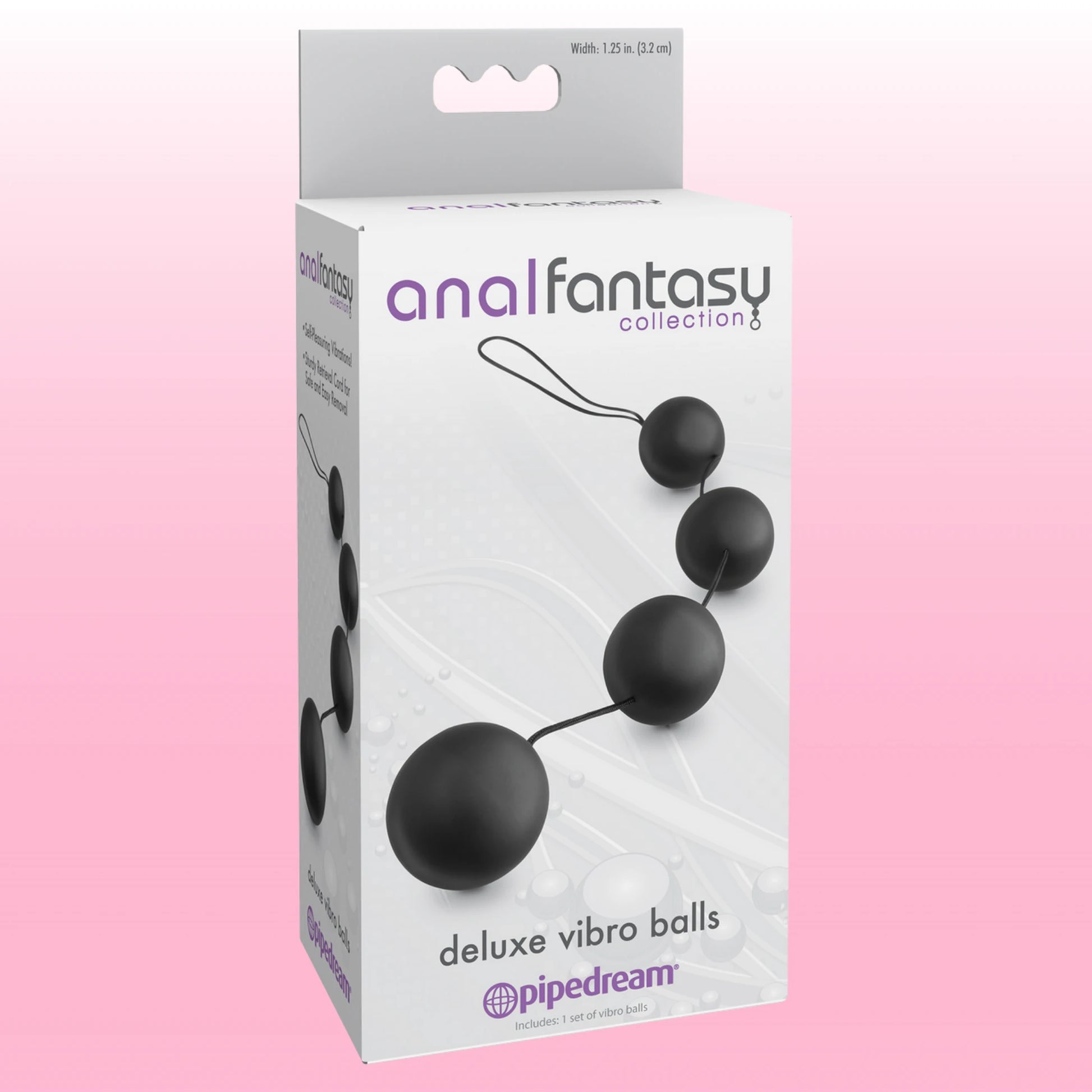 Pipedream Anal Fantasy Collection Deluxe Vibro Ball Anal ve Vajinal Top