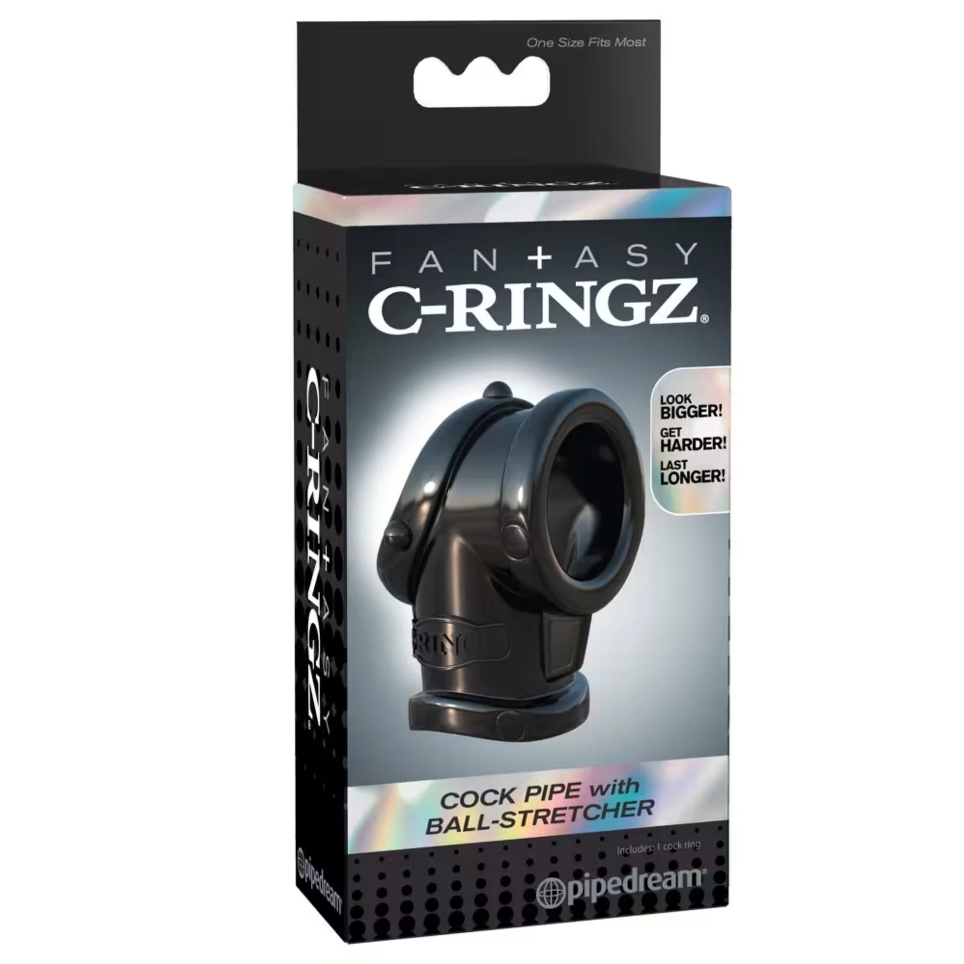Pipedream Fantasy C-Ringz Rock Hard Cock Pipe Silikon Penis Halkası