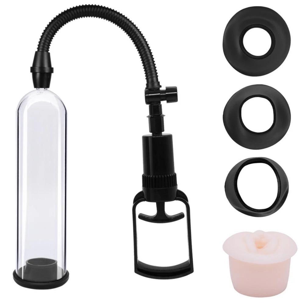 Frowzer Mens Pump Tetik Mekanizmalı Penis Pompası Seti