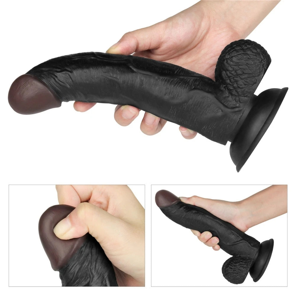Lovetoy Vibrating Easy Strapon Set 21.5 Cm Belden Bağlamalı Titreşimli Penis LV715128