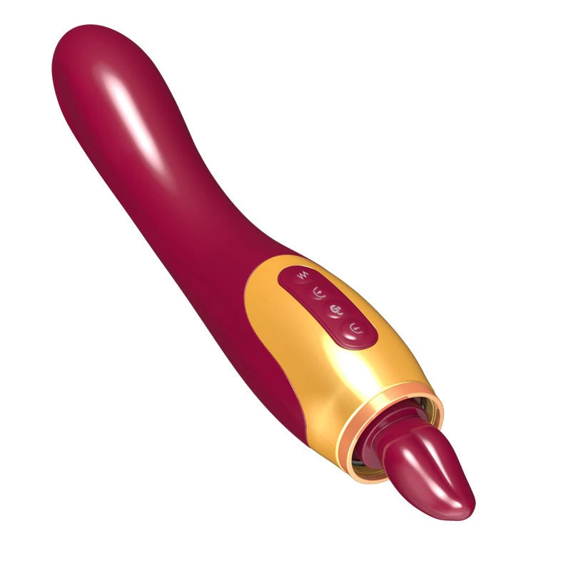 Frowzer Luxury Tongue Vibe 2 İn 1 G-Spot ve Dil Vibratör
