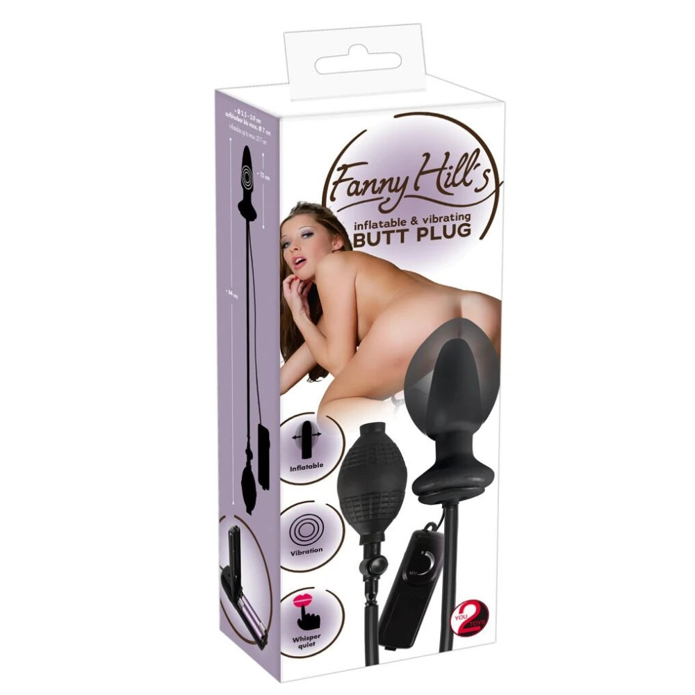 You2Toys Fanny Hill's Şişirilebilir Titreşimli Anal Tıkaç