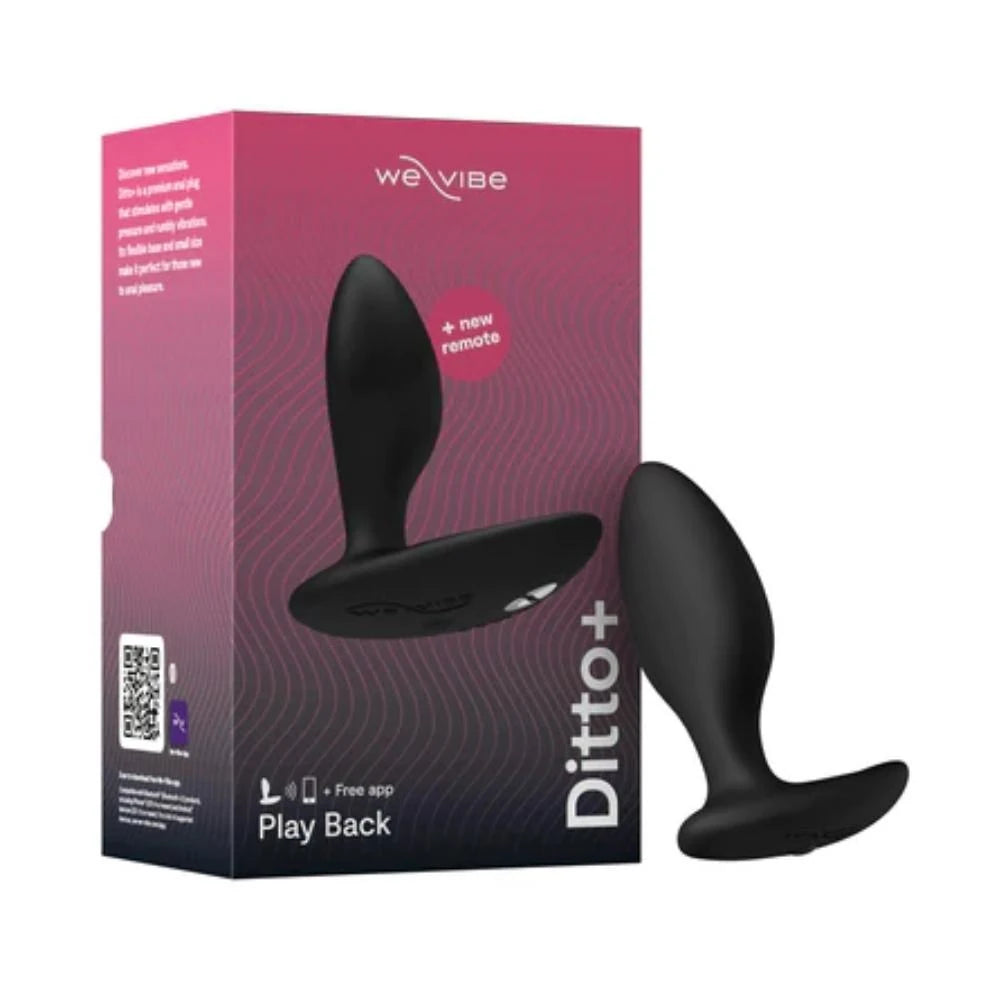 We-Vibe Ditto+ Telefon Kontrollü Uzaktan Kumandalı Anal Plug Vibratör