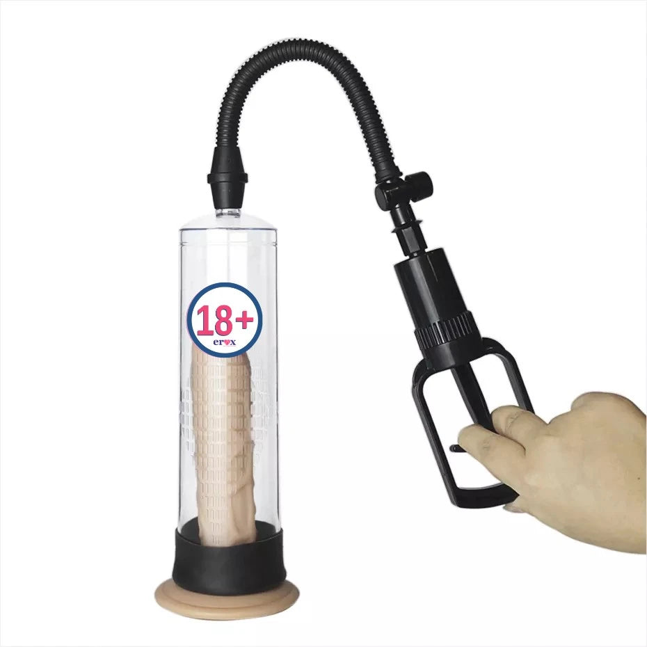 Frowzer World Men's Pump Tetik Mekanizmalı Penis Pompası ve Titan Gel