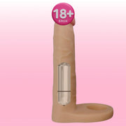 Lovetoy The Ultra Soft Double 17.8 cm Titreşimli Anal Penis LV1133