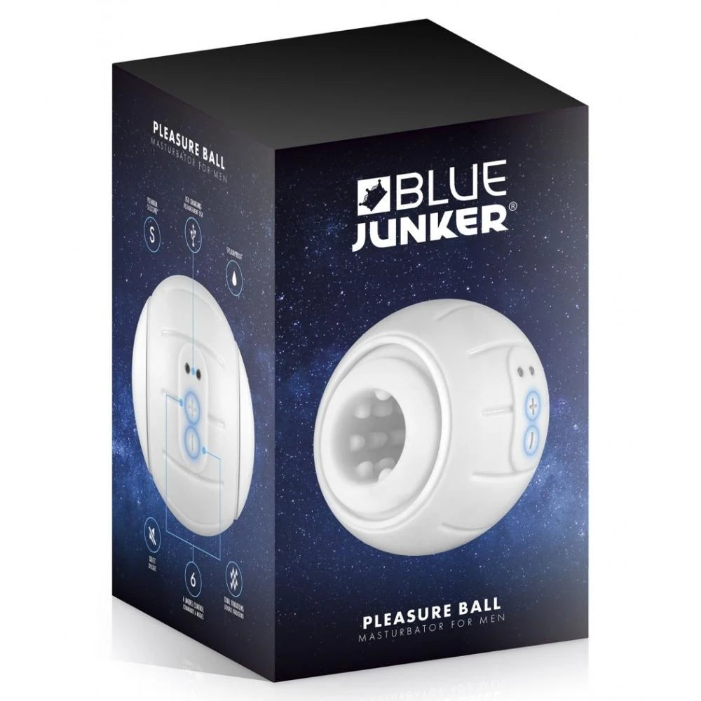 Blue Junker Pleasure Ball Şarjlı Masturbator