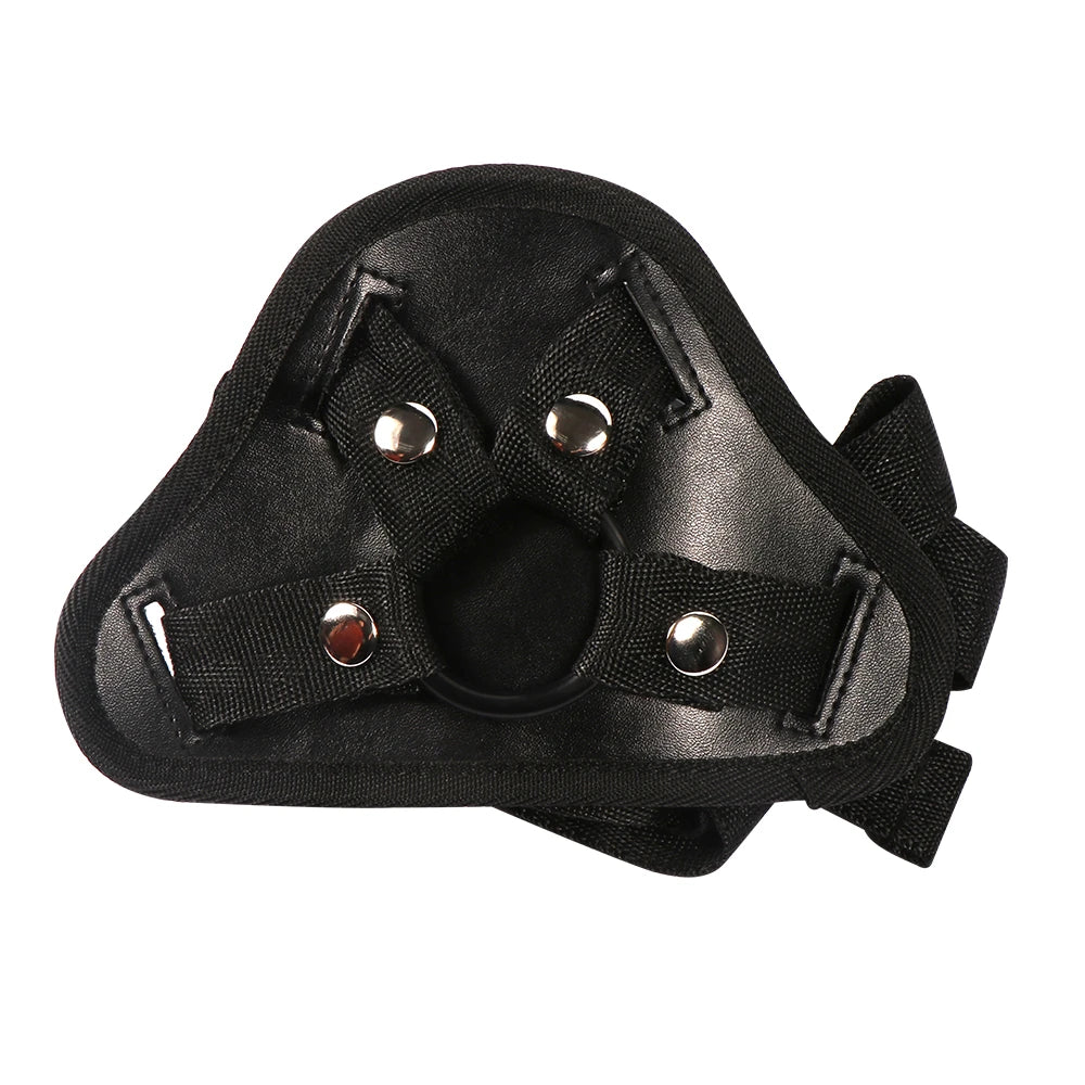 Frowzer Strap-On Me Belt Metal O-Ring 3 Pcs. Belden Bağlama Penis Kemeri-Black
