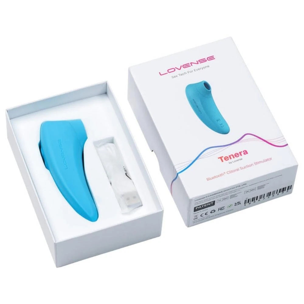 Lovense Tenera Telefon Kontrollü Emiş Güçlü Vibratör