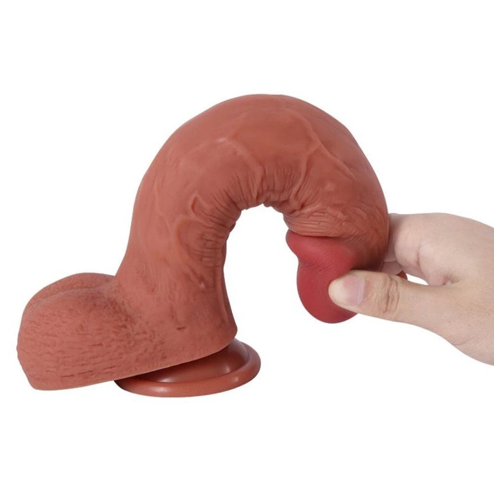 Xise Dildo Series Spartacus Natural Doku 24 Cm Realistik Penis