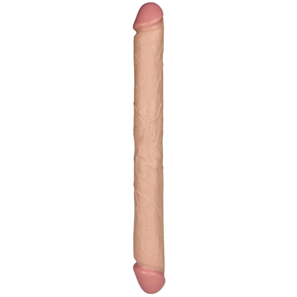 Lovetoy King Size 43 cm Realistik Ultra Esnek Çift Taraflı Penis