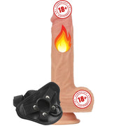 Lovetoy Nature Cock Liam 21.5 Cm Kemerli Dönebilen Realistik Penis