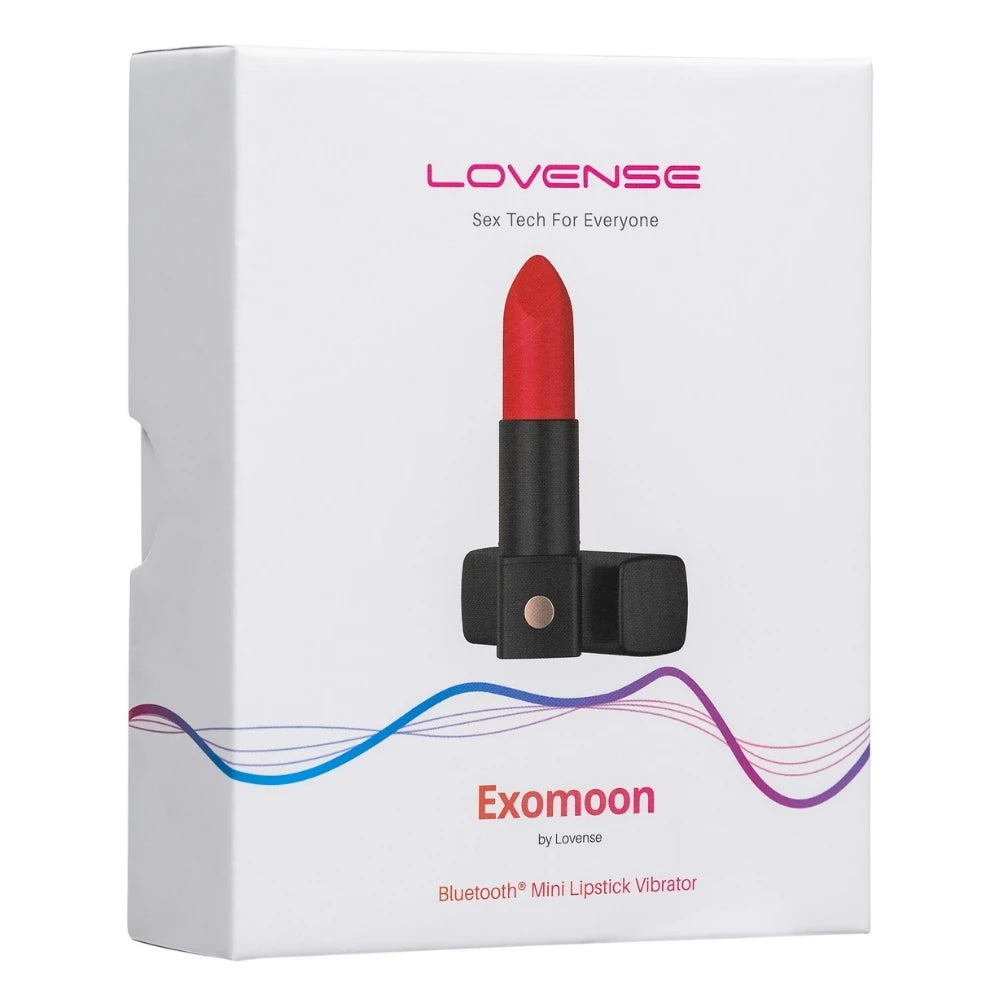 Lovense Exomoon Telefon Kontrollü Mini Ruj Vibratör