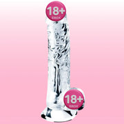Lovetoy Flawless Clear Jelly Dildo 19 cm Realistik Penis LV310016