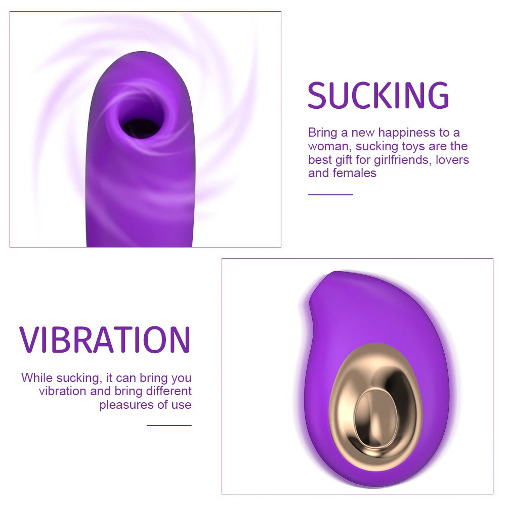 Frowzer Sucking Emiş Güçlü Titreşimli Vibratör