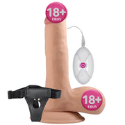 Lovetoy The Ultra Soft Dude Belden Bağlamalı Realistik Vibratör 18 Cm