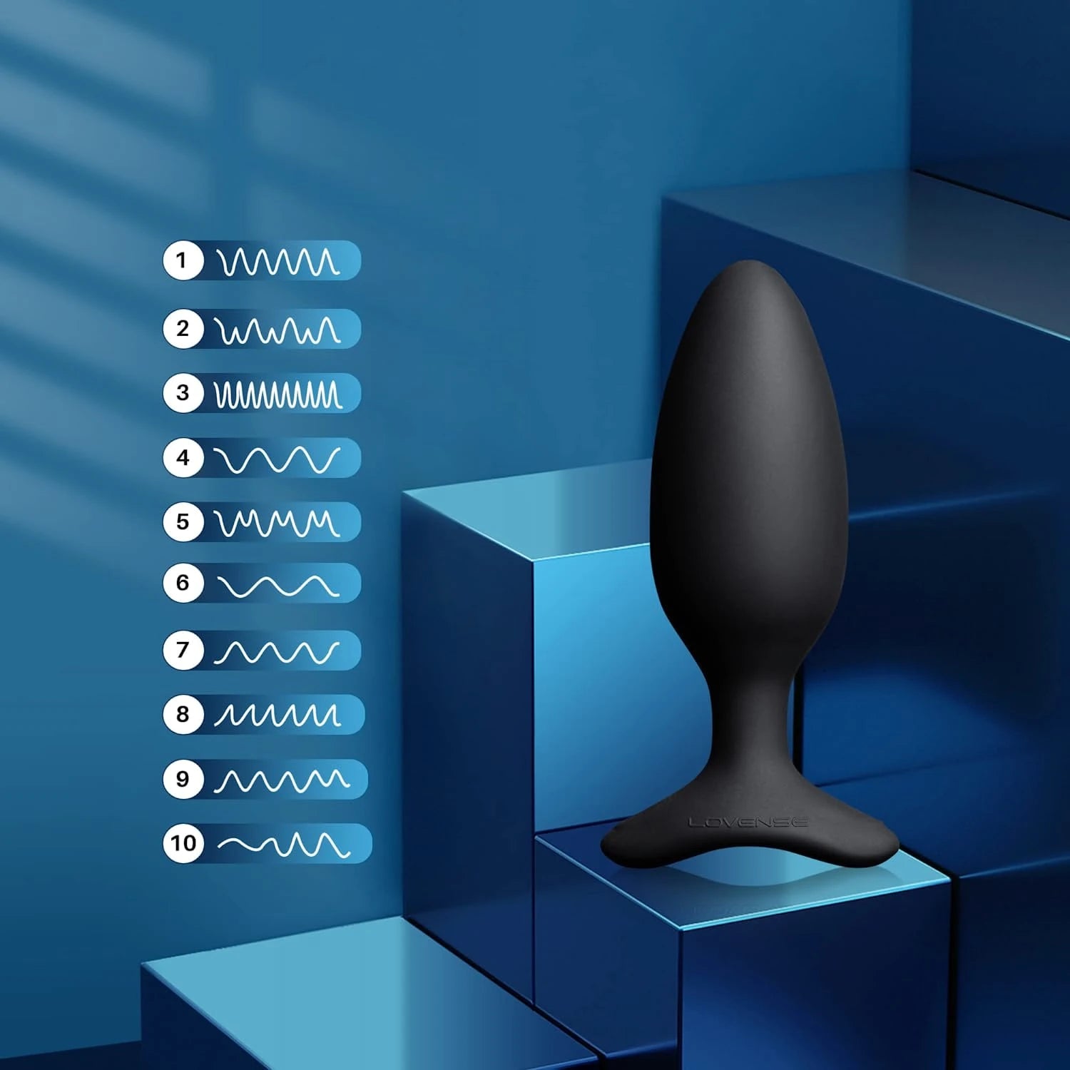 Lovense Hush 2 Butt Plug S 38 mm Telefon Kontrollü Anal Vibratör