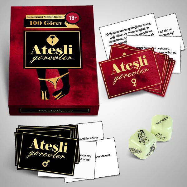 Frowzer Erotica Game Ateşli Görevler Oyun Kartı