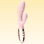 Le Wand Blend Rechargeable Şarjlı Tavşan Vibratör-Pink