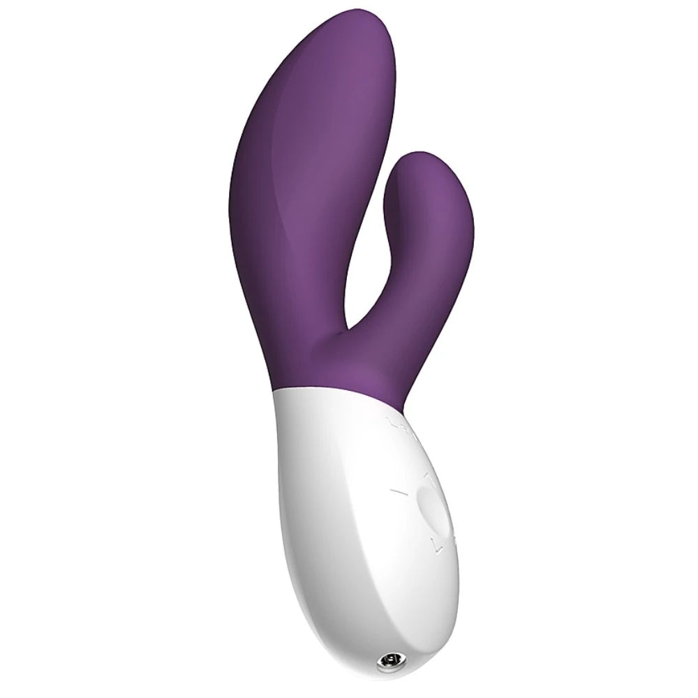 Lelo İna Wave 2 Hareketli Rabbit Vibratör-Plum