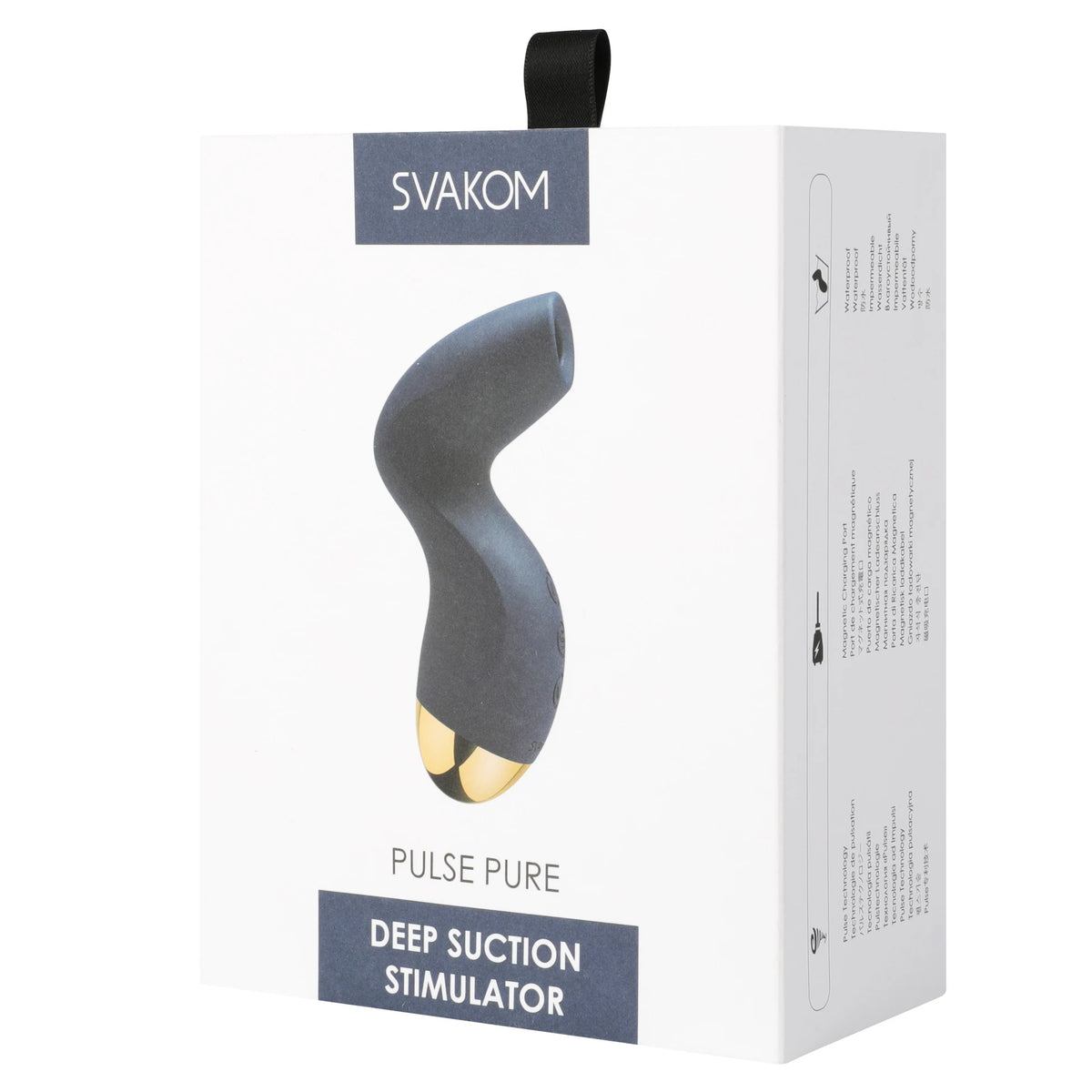 Svakom Pulse Pure Deep Suction Emiş Güçlü Vibratör-Blue