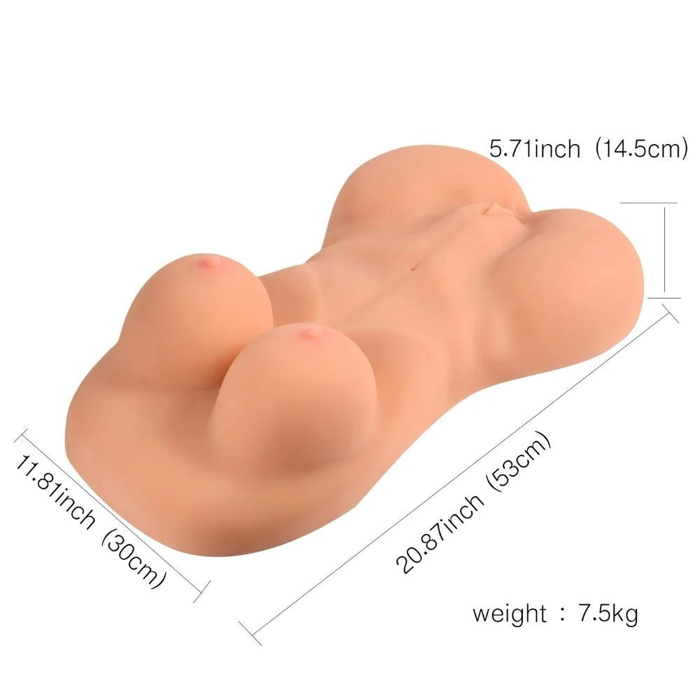 Oriental Carrie Half Body Sex Doll Yarım Vücut Masturbator