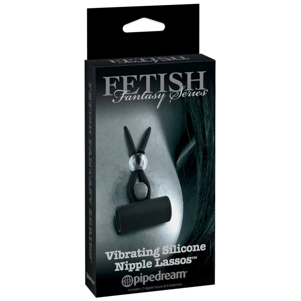 Pipedream Vibrating Silicone Nipple Lassos Titreşimli Göğüs Ucu Klipsi