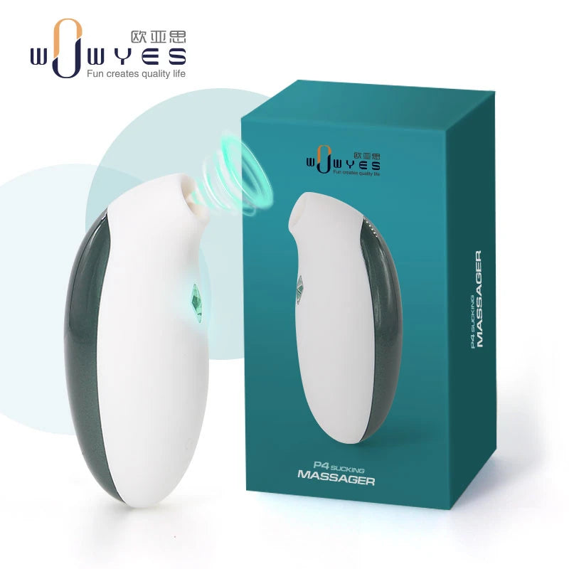 Wowyes Sucking Massager Green Klitoris Emiş Güçlü Vibratör