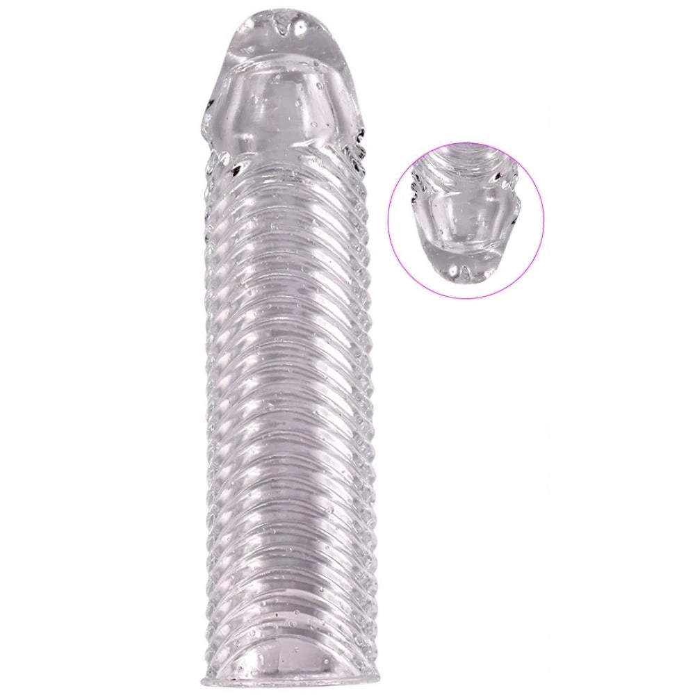 Shequ Dylan Silikon Şeffaf Penis Kılıfı